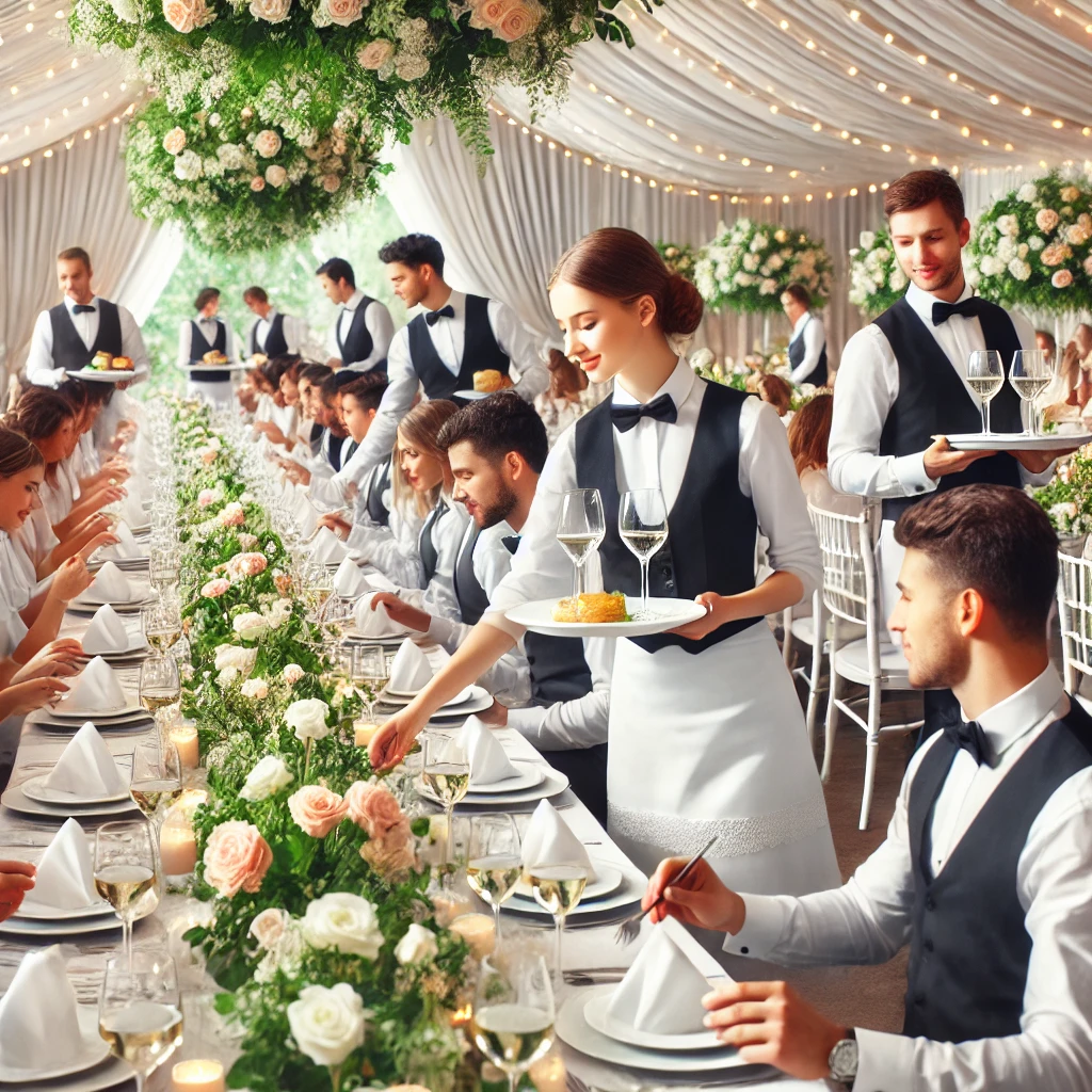 Waitstaff for Wedding